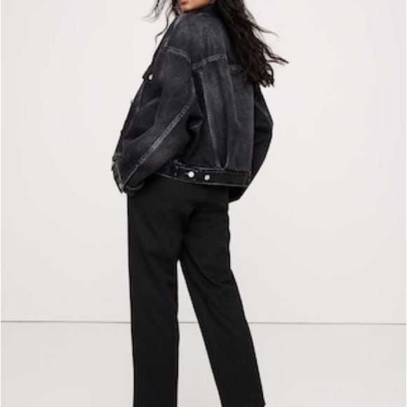 Banana Republic Black Trousers All Day Pants - Picture 7 of 8